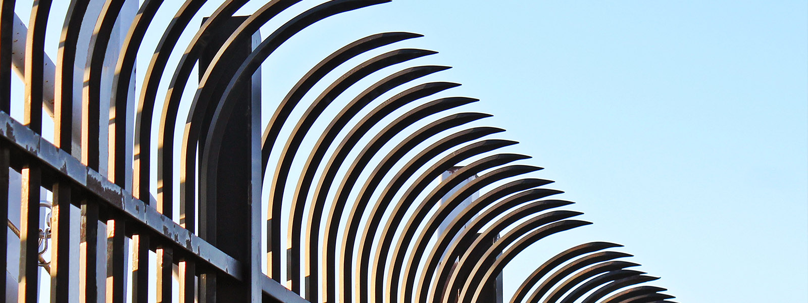 Commercial fence installed