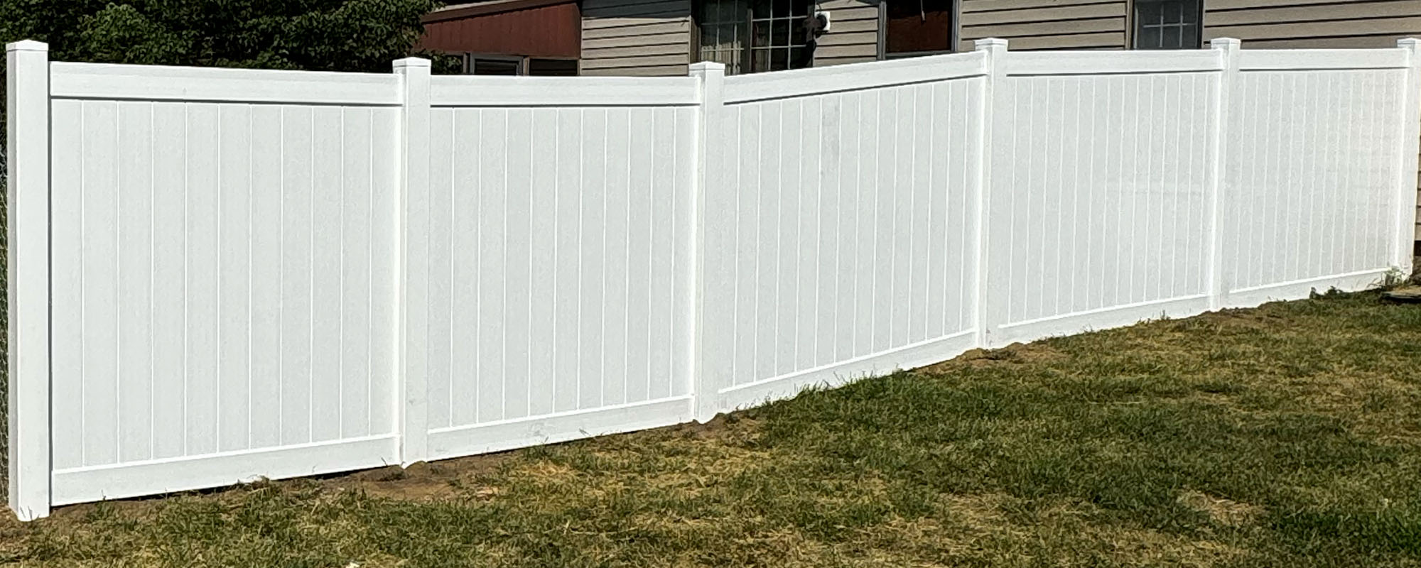 Residential fence installed