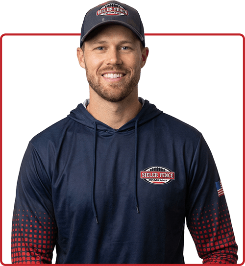 House with decorative fence