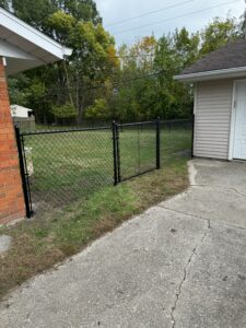 Chain link Fence in Monroe Michigan